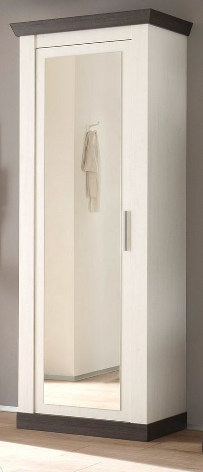 Furn.Design Garderobenschrank Corela (Garderobe und Schuhschrank, 73 x 201 cm) Soft-Close, variable Inneneinteilung von Furn.Design