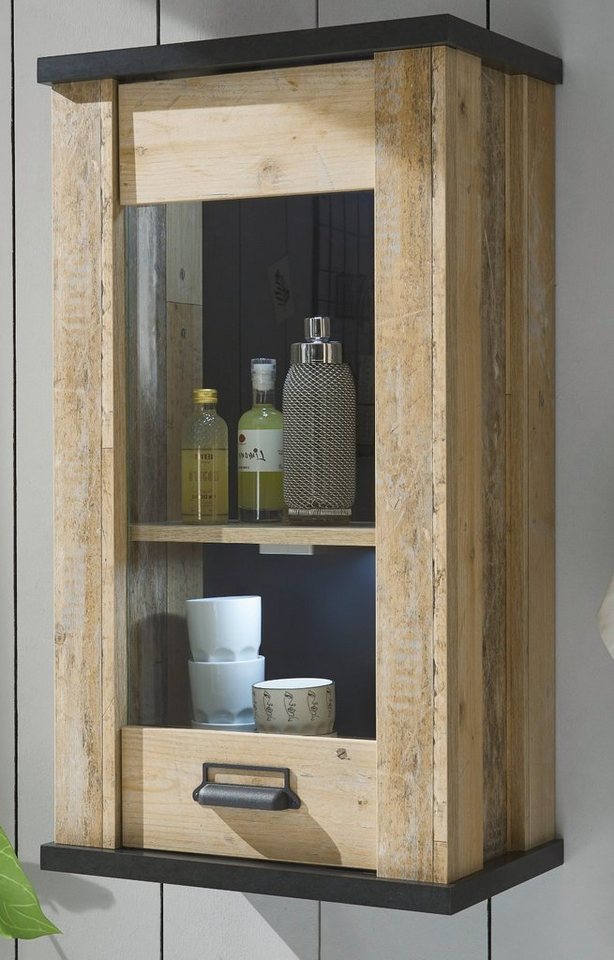 Furn.Design Hängeschrank Stove (Küchenschrank in Used Wood, 50 x 90 cm) mit Soft-Close von Furn.Design