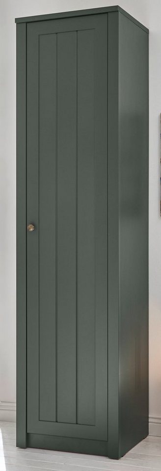 Furn.Design Schuhschrank Forres (Flurschrank in Landhaus grün, 50 x 197 cm) mit viel Stauraum von Furn.Design