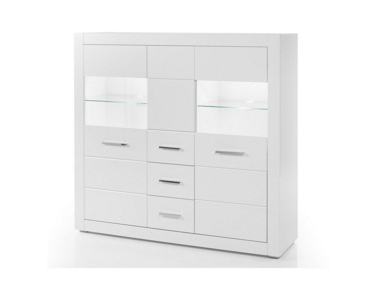 Möbel Stellbrink Sideboard Highboard Bianco von Möbel Stellbrink