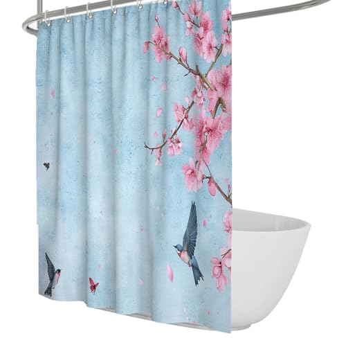 IMYOGI Exquisiter Duschvorhang mit Abstrakter Malerei, Stillleben, Tisch, Blumendruck, Duschvorhang-Set, ländlicher, rustikaler, wasserdichter Stoff, Badezimmerdekor, 150 x 200 IMYOGI Exquisiter Duschvorhang mit Abstrakter Malerei, Stillleben, Tisch, Blumendruck, Duschvorhang-Set, ländlicher, rustikaler, wasserdichter Stoff, Badezimmerdekor, 150 x 200 von IMYOGI