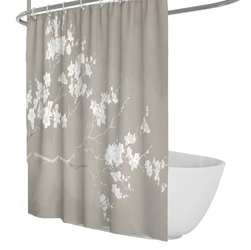 IMYOGI Exquisiter schwarz-weißer Schwan-Duschvorhang, modernes ästhetisches Kunstdekor, Duschvorhang-Set für Trennwände, wasserdichter Stoff, Badezimmervorhang 100 x 200 IMYOGI Exquisiter schwarz-weißer Schwan-Duschvorhang, modernes ästhetisches Kunstdekor, Duschvorhang-Set für Trennwände, wasserdichter Stoff, Badezimmervorhang 100 x 200 von IMYOGI