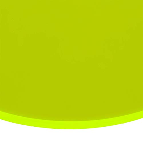 in-outdoorshop Acrylglas, Zuschnitt, Rund, Scheibe, Fluoreszierend, Platte Rund, verschiedene Größen(Ø 100mm, grün) von IN-OUTDOORSHOP.DE FUN SEA BIKE SNOW FIRE