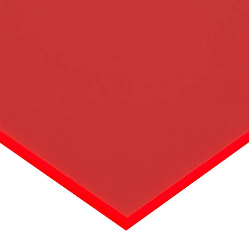 in-outdoorshop Zuschnitt Acrylglas Platte in unterschiedlichen Farben (100mm x 100mm x 3mm, rot fluoreszierend) von IN-OUTDOORSHOP.DE FUN SEA BIKE SNOW FIRE