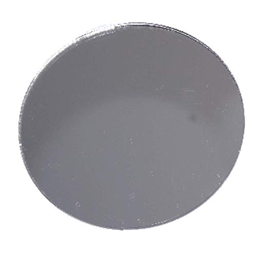 in-outdoorshop Acrylspiegel, PMMA-Spiegel, qualitativ hochwertiger Spiegel, Zuschnitt Scheibe aus 3mm Acrylglas XT Silber, verschiedene Größen und Formen (Ø 60cm) von IN-OUTDOORSHOP