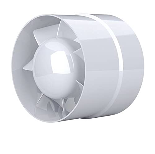 IN-OV - 125mm Luftabsaugventilator, sparsam, 16W/240m³, axialer Absauger in Reihe angetrieben: Bad, Küche, Keller. 2 Jahre Garantie. von IN-OV