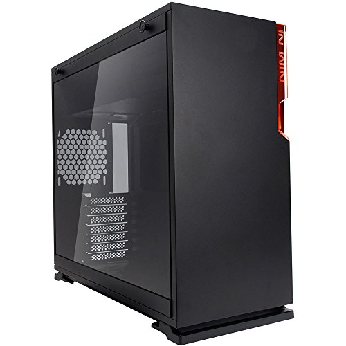 IN WIN 101 ATX Mid Tower Gaming-Computergehäuse mit gehärtetem Glas, Schwarz IN WIN 101 ATX Mid Tower Gaming-Computergehäuse mit gehärtetem Glas, Schwarz von IN WIN
