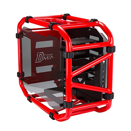 In Win D-Frame PC-Gehäuse (Mini-ITX), Rot, Rot von IN WIN