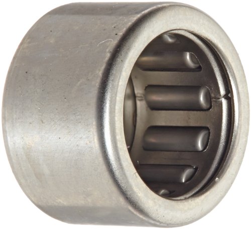 INA BK0808 Nadelrollenlager, Stahlkäfig, geschlossenes Ende, offen, metrisch, 8 mm Innendurchmesser, 12 mm Außendurchmesser, 8 mm Breite, 28000 U/min maximale Drehgeschwindigkeit, 590 lbf statische Tragkraft, 620 lbf dynamische Belastbarkeit von INA