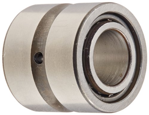 INA NA6901 Nadelrollenlager, Präzisionsgeschliffen, Stahlkäfig, offenes Ende, Ölloch, metrisch, 12 mm ID, 24 mm Außendurchmesser, 22 mm Breite, 24000 U/min maximale Drehzahl von INA