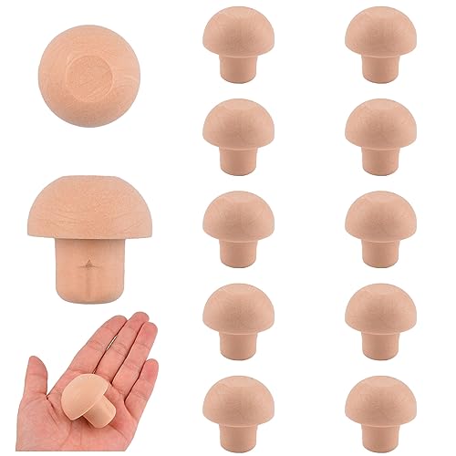 INCREWAY 10pcs T-Shape Weinkorken, T-Plug Weinkorken, T Holzpfropfen, Holz Weinstöpsel für Weinflasche Glasflasche Krug von INCREWAY