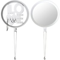 Inda-exclusiv - 2er Set Schmuckhalter Love mit Haken Weiß-D216775-Weiß von INDA-EXCLUSIV