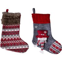 2er Set Weihnachts-Socken mit Applikation-D290588-2er-Schneemann 2er Set Weihnachts-Socken mit Applikation-D290588-2er-Schneemann von INDA-EXCLUSIV