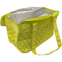 5,5 Liter Isoliertasche faltbar Punkte-D58192-Lime Grün von INDA-EXCLUSIV