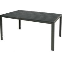 Alu Non-Wood Gartentisch anthrazit/grau 150x90x74cm-D691885 von INDA-EXCLUSIV