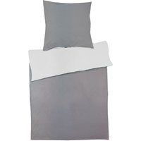 Cashmere Touch Wende-Bettwäsche Unifarben-D740076-grau-anthrazit von INDA-EXCLUSIV
