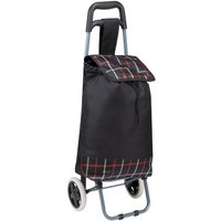 Einkaufstrolley mit Rädern klappbar-D49769-Schwarz-var von INDA-EXCLUSIV
