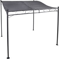 Inda-exclusiv - Ersatzdach für Anbaupavillon 3m x 2,5m-DMC3643-grau-var von INDA-EXCLUSIV