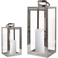 Inda-exclusiv - 2er Set Edelstahl-Laternen 30/40cm-DMC8113E-mitkl Inda-exclusiv - 2er Set Edelstahl-Laternen 30/40cm-DMC8113E-mitkl von INDA-EXCLUSIV