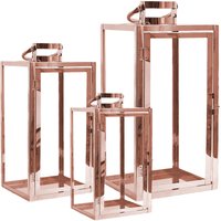 Inda-exclusiv - 3er Set Kupferfarbige Edelstahl-Laternen 30/40/53cm-DMC8113K-neu Inda-exclusiv - 3er Set Kupferfarbige Edelstahl-Laternen 30/40/53cm-DMC8113K-neu von INDA-EXCLUSIV