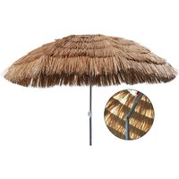 Inda-exclusiv - Hawaii Sonnenschirm 1,6m-DMC2073-braun-var von INDA-EXCLUSIV