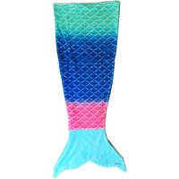 Inda-exclusiv - Kinder Kuscheldecke zum Reinschlüpfen 3 Modelle-D943064-Meerjungfrau-var von INDA-EXCLUSIV