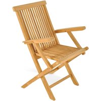 Inda-exclusiv - Klappstuhl Teak mit Armlehne 58x89x56cm-DDF09 Inda-exclusiv - Klappstuhl Teak mit Armlehne 58x89x56cm-DDF09 von INDA-EXCLUSIV