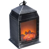 Inda-exclusiv - led Tisch Kamin / Laterne 16x14x27cm-D57087 von INDA-EXCLUSIV