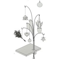 Universal Tischhalterung mit 6 Haken H90cm-D781474 Universal Tischhalterung mit 6 Haken H90cm-D781474 von INDA-EXCLUSIV