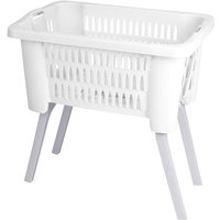 Wäschekorb mit Füßen klappbar B60xL40XH28/58cm-DCY54980780 von INDA-EXCLUSIV