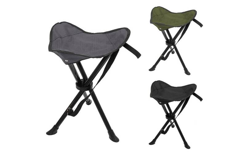 INDA-Exclusiv Armlehnstuhl 3-Bein Klapphocker Dreibeinhocker Campinghocker Anglerhocker Tragegurt von INDA-Exclusiv