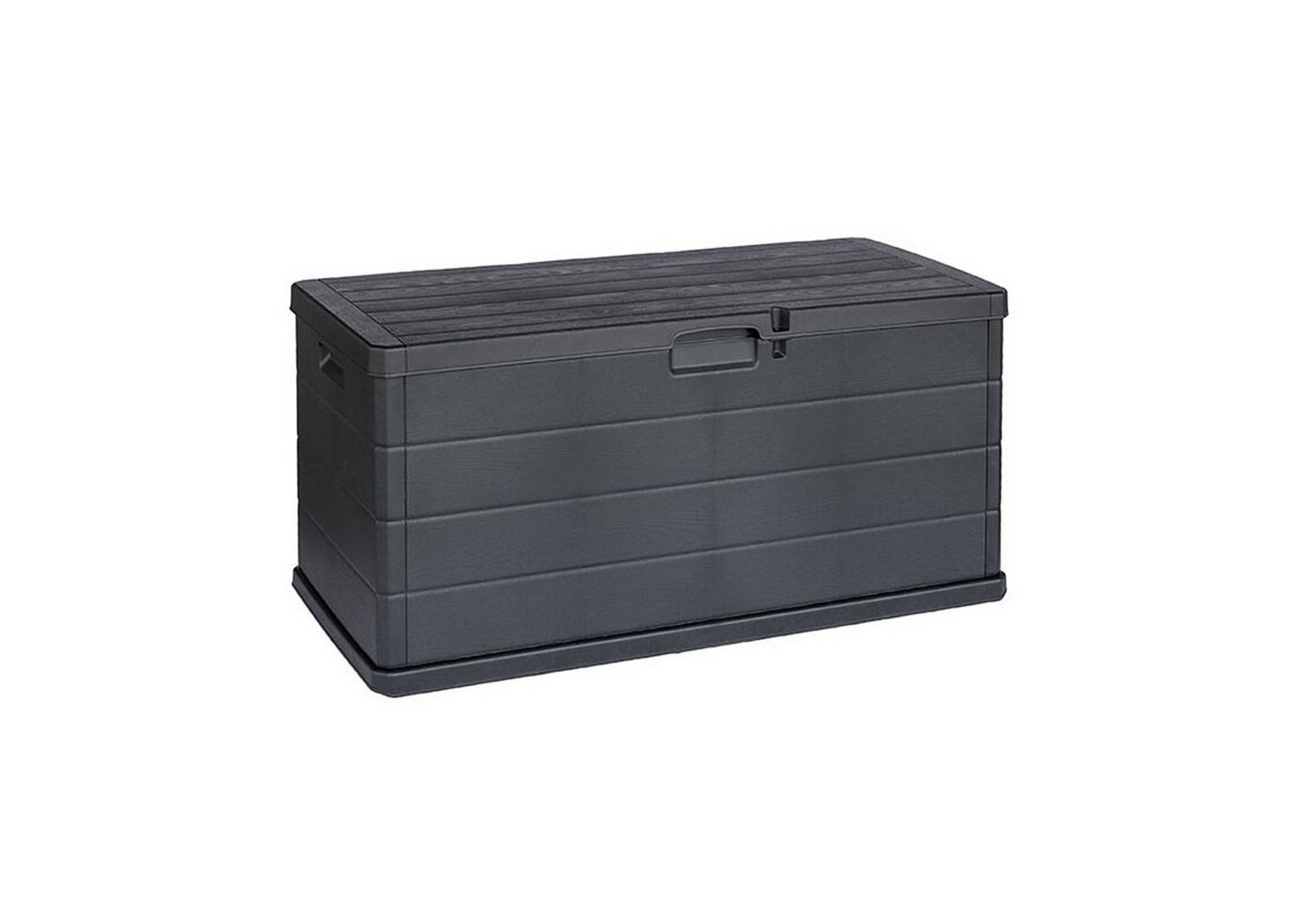 INDA-Exclusiv Auflagenbox XL Auflagenbox Sitzbank 2 Personen Kunststoff Anthrazit 340L von INDA-Exclusiv