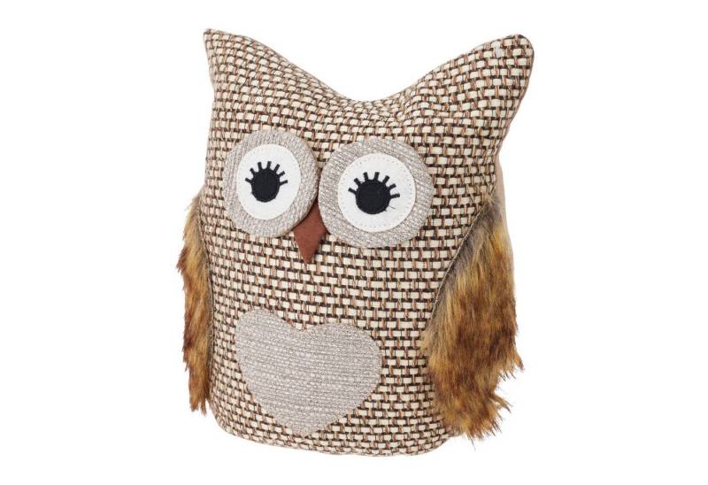 INDA-Exclusiv Bodentürstopper XL Türstopper Türstopp Türbremse Eule Sandfüllung H25cm von INDA-Exclusiv