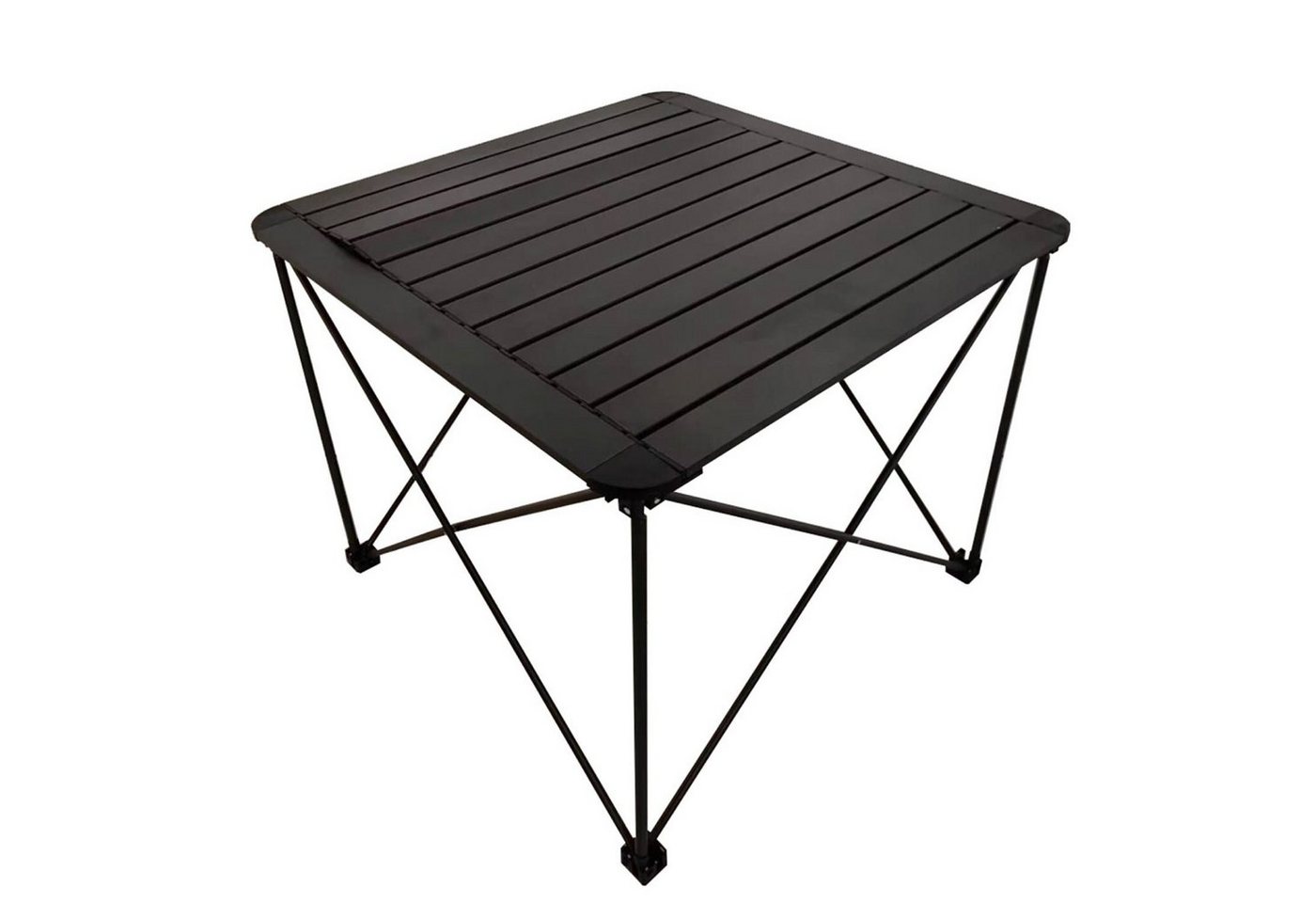 INDA-Exclusiv Campingtisch Campingtisch Klapptisch Gartentisch klappbar mit Tasche 70x70x56cm von INDA-Exclusiv