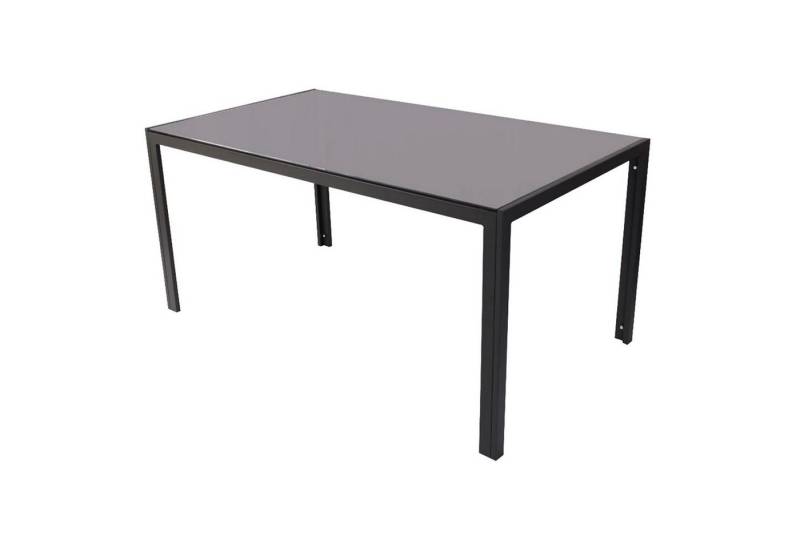 INDA-Exclusiv Küchentisch Garten Glastisch Dunkelgrau Black tempered Glasplatte INDA-Exclusiv Küchentisch Garten Glastisch Dunkelgrau Black tempered Glasplatte von INDA-Exclusiv