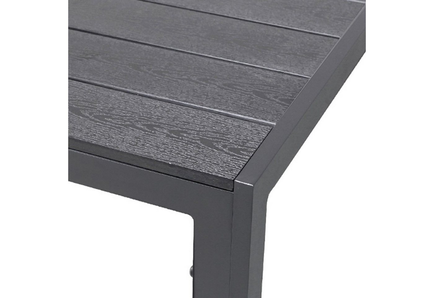 INDA-Exclusiv Küchentisch WPC Aluminium Gartentisch anthrazit / grau 160 x 90 x 74 cm INDA-Exclusiv Küchentisch WPC Aluminium Gartentisch anthrazit / grau 160 x 90 x 74 cm von INDA-Exclusiv