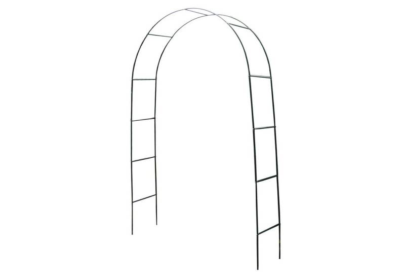 INDA-Exclusiv Rosenbogen Rosenbogen Rankgitter Metall Pergola Rankhilfe Torbogen 240x140x36cm von INDA-Exclusiv