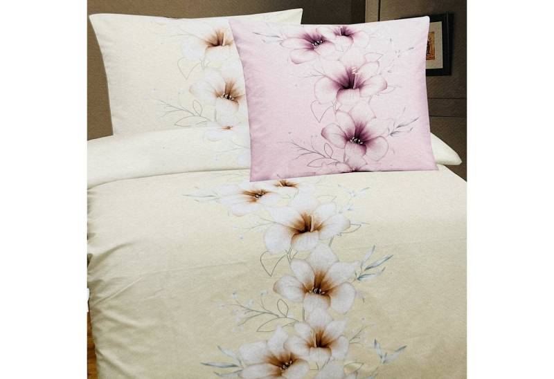 INDA-Exclusiv Jugendbettwäsche 4-tlg Mikrofaser Bettwäsche Reißverschluss 135x200cm von INDA-Exclusiv