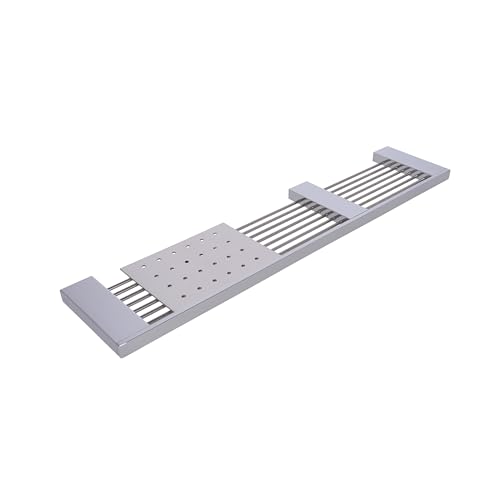 Inda A15510CR Divo Duschkorb mit abnehmbarer Ablage, Messing, verchromt, 11 x 52 x 1.70 cm Inda A15510CR Divo Duschkorb mit abnehmbarer Ablage, Messing, verchromt, 11 x 52 x 1.70 cm von INDA