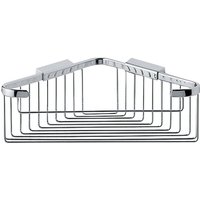 Inda - Eck-Duschkorb Chrom glänzend von INDA