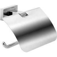 Inda - Kipprollenhalter mit Deckel Lea Chrom glänzend von INDA