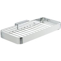 Inda - Korb L.25 H.3 cm Lea Chrom glänzend von INDA