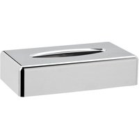 Inda - Rechteckiger Aufstell-Kleenexhalter Chrom glänzend Inda - Rechteckiger Aufstell-Kleenexhalter Chrom glänzend von INDA