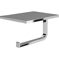 Inda - Rollenhalter mit Handyhalterdeckel Divo Chrom glänzend Inda - Rollenhalter mit Handyhalterdeckel Divo Chrom glänzend von INDA