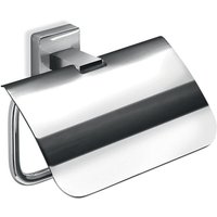 Inda - Toilettenpapierrollenhalter mit glänzendem Chromdeckel von INDA