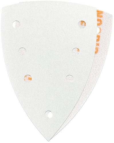 RHYNOGRIP White Line DELTA 105 x 152mm 7H P060 - Deltaschleifer Schleifpapier Dreieckschleifer - 50 Stück Paket - Schleifdreiecke mit Klett - 7 Loch - Multischleifer RHYNOGRIP White Line DELTA 105 x 152mm 7H P060 - Deltaschleifer Schleifpapier Dreieckschleifer - 50 Stück Paket - Schleifdreiecke mit Klett - 7 Loch - Multischleifer von INDASA