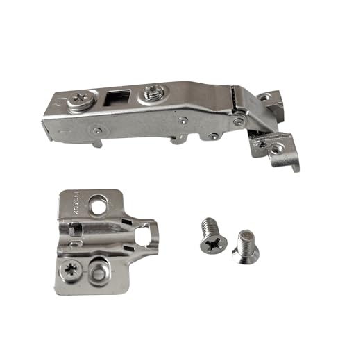 Dämpfte Scharniere für Türen aus Aluminium, 3 Stück erhältlich (Halsumfang 0). von INDAUX