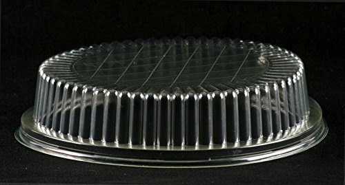100 Deckel f. Salatschale "B2" rund, transparent, 400ml von INDE