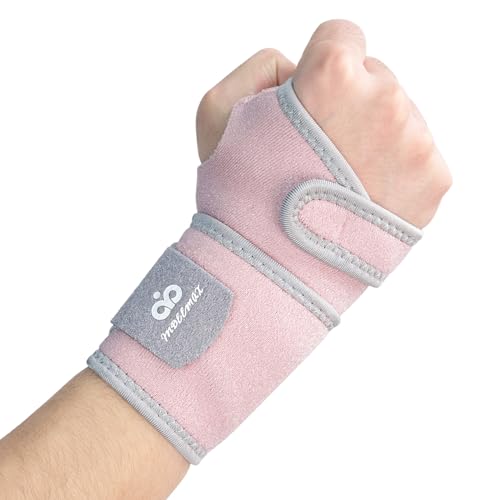 INDEEMAX 1 Pack Kupfer Handgelenk Bandagen für Männer und Damen, Handgelenkbandage für Karpaltunnel, Schmerzlinderung, Arthritis, Einstellbare Kompression Bandage Handgelenk für Linke Rechte Hand von INDEEMAX