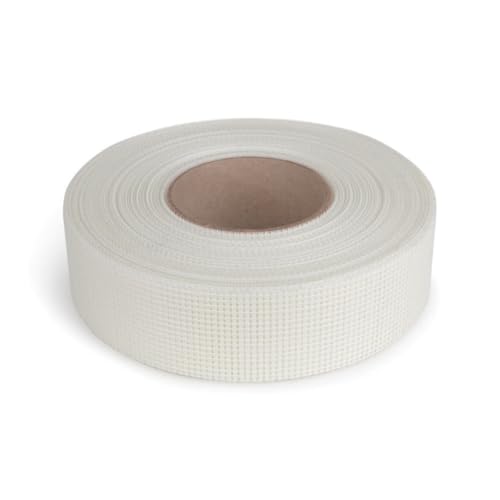 INDEX A PERFECT FIXING CPMV045 [CP-MV] Glasnetzband für Fugen zwischen Gipskartonplatten, selbstklebend, Maße: 50 mm x 45 m, Box mit 1 Rolle von INDEX A PERFECT FIXING